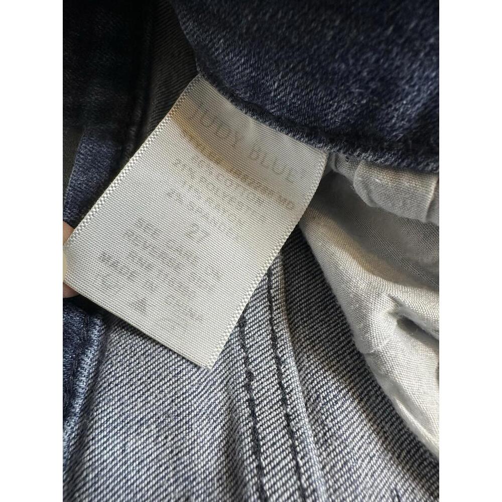 Judy Blue High Rise Flare Fit Jeans Womens 27 Medium Wash Y2K 90s Blue Denim - Picture 7 of 8